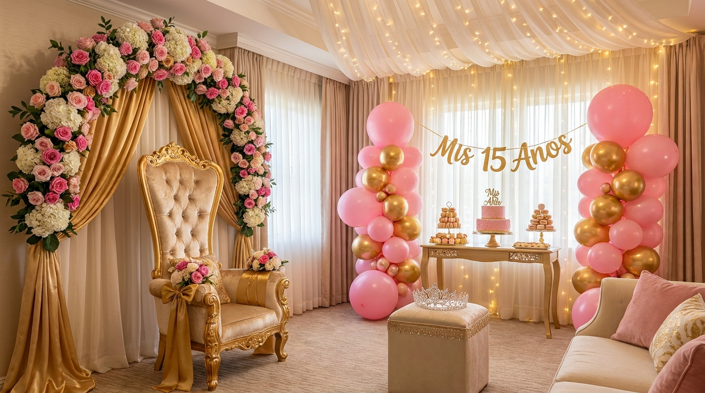 Quinceañera Setup